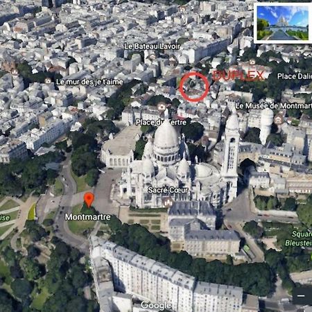 Luxurious Duplex - Top Of Montmartre Paris Exterior foto